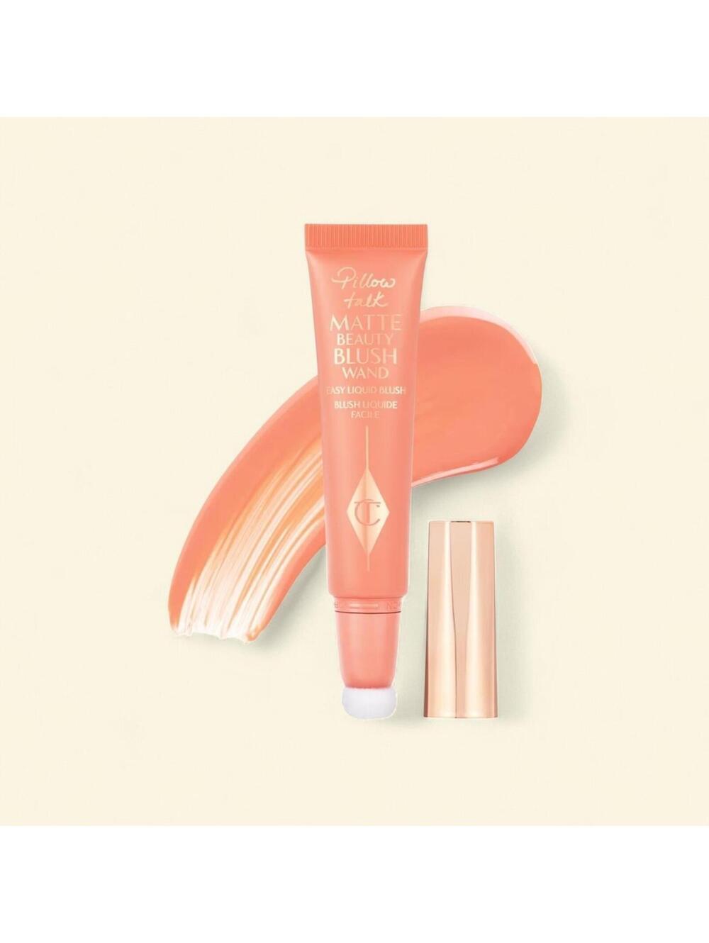 Charlotte Tilbury Pillow Talk Matte Beauty Blush Wand - Peach Pop - 12ml